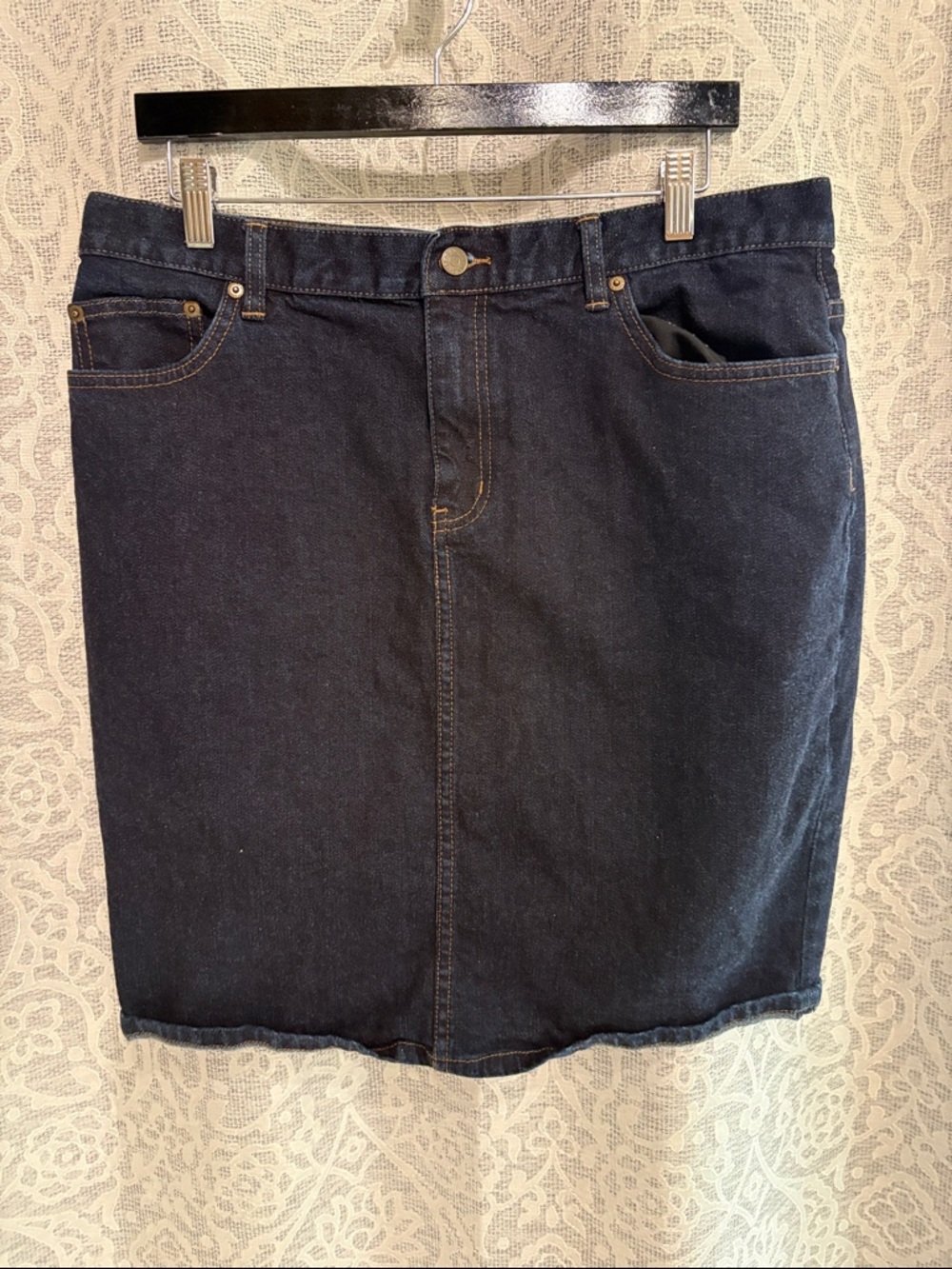 LRL Lauren jeans - 14 Dark Indigo Denim Skirt